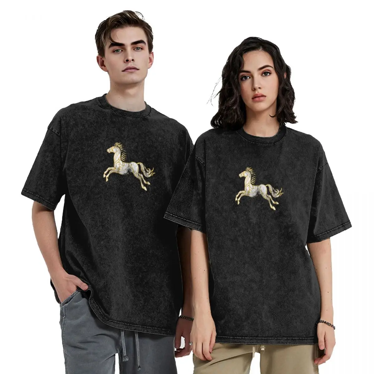 

Worn Banner of Rohan T-Shirt tshirts personalised Short sleeve tee croswit shirt man vintage clothes mens plain t shirts