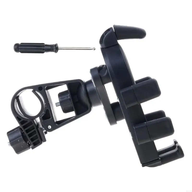  Motorcycle Phone Holder Bicycles Phone Holder Mount Adjustable Bracket For 4.7-7inch Mobile Device