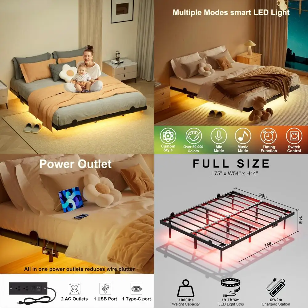 Floating Bed Frame …