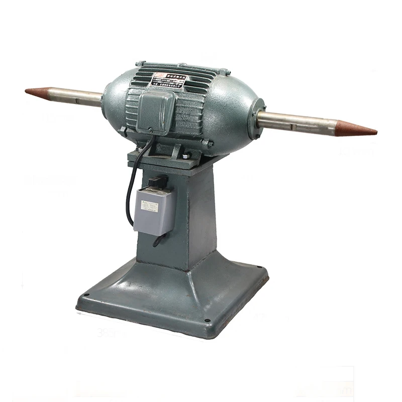 Vertical Polisher Industrial Grinding Brushing Machine Floor Grinder Double Head Thread Cloth Wheel