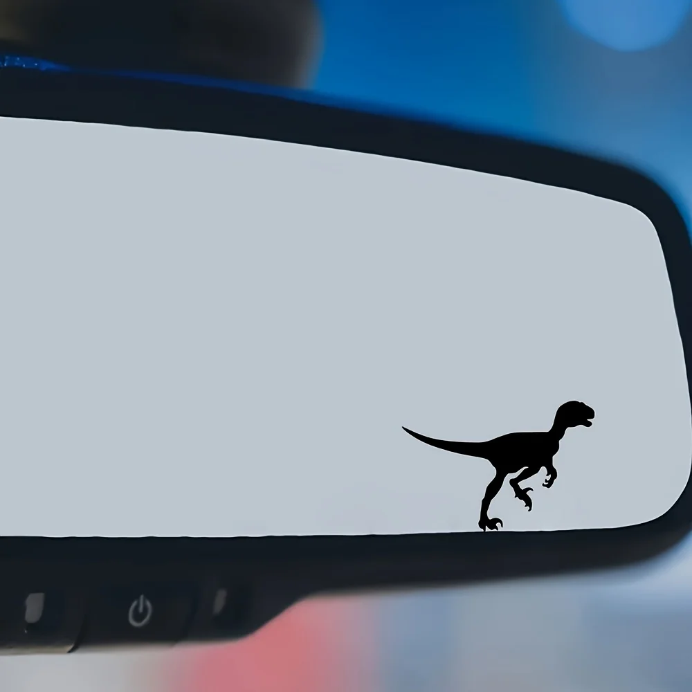 Jurassic Style Sticker Dinosaur Silhouette Vinyl Decal Waterproof Car Laptop Bumper Truck Window Easter Gift