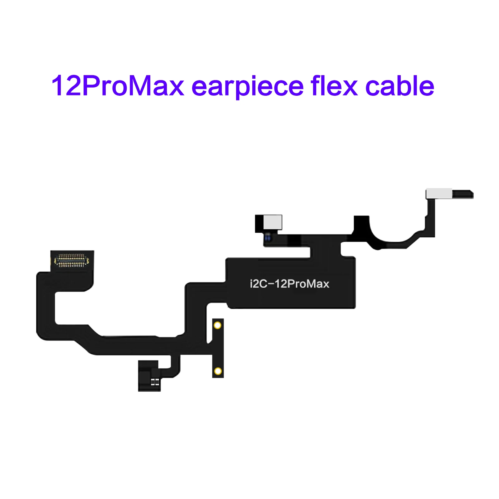 

I2C Receiver Earpiece Flex Cable FPC Detecting Adaptor Floodlight for iPhone 12ProMax Face ID TrueTone Repair Tool