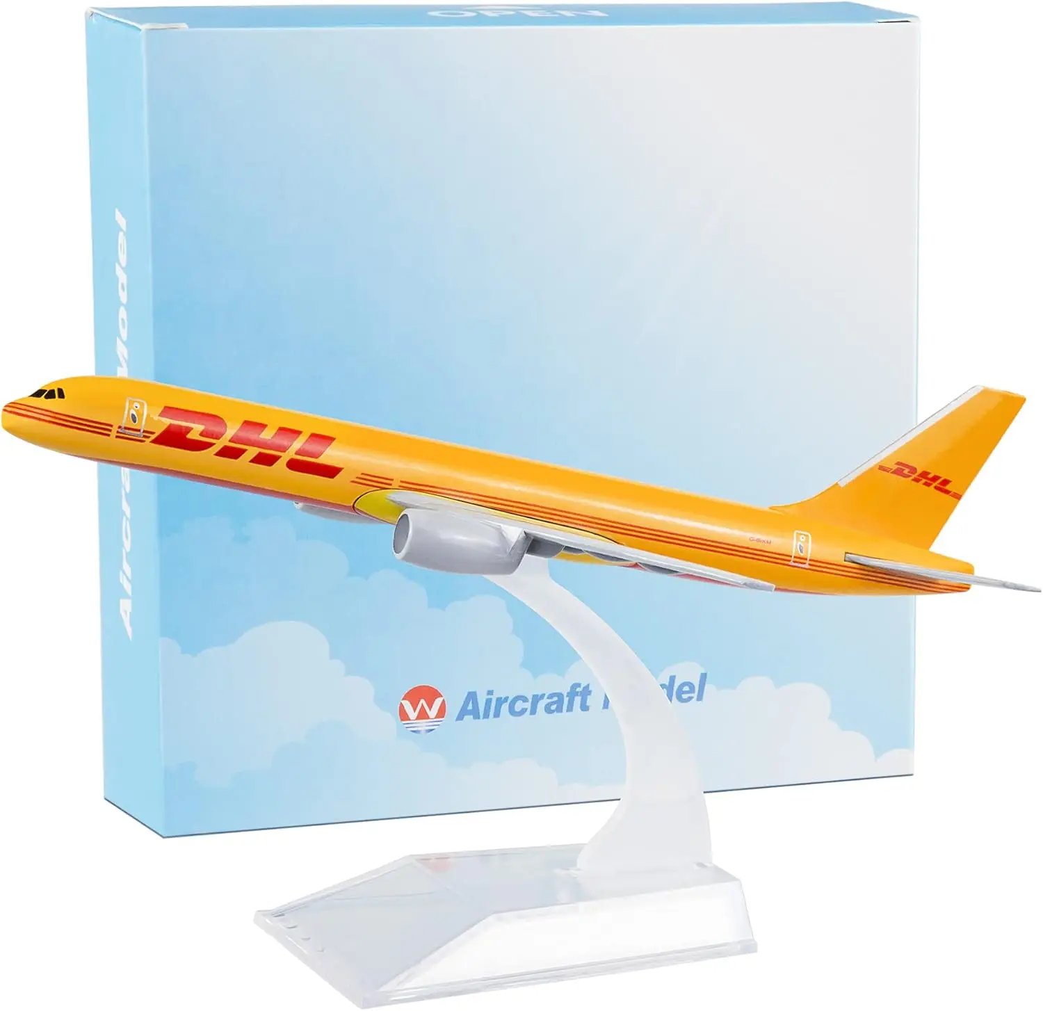 

1:400 DHL 757 литые под давлением модели самолета масштабная модель самолета для подарка на день рождения самолет с подставкой украшения для дисплея