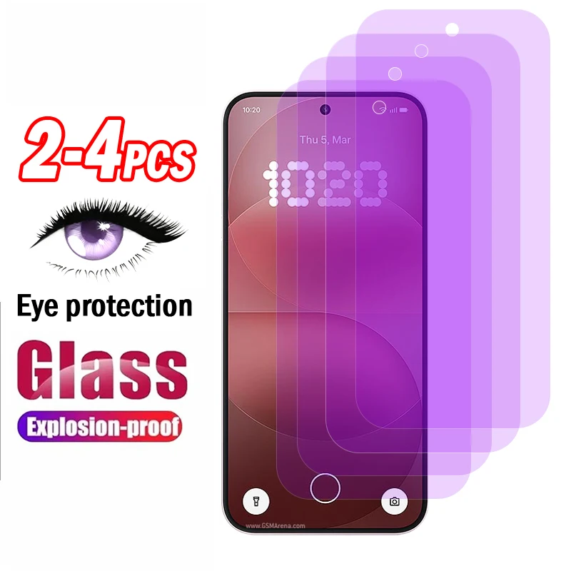 

2-4pcs Premium Anti Blue Light Tempered Glass for Nothing Phone (4a) Pro (3a) Lite (2a) Plus (3) (2) (4a) Screen Protector Film