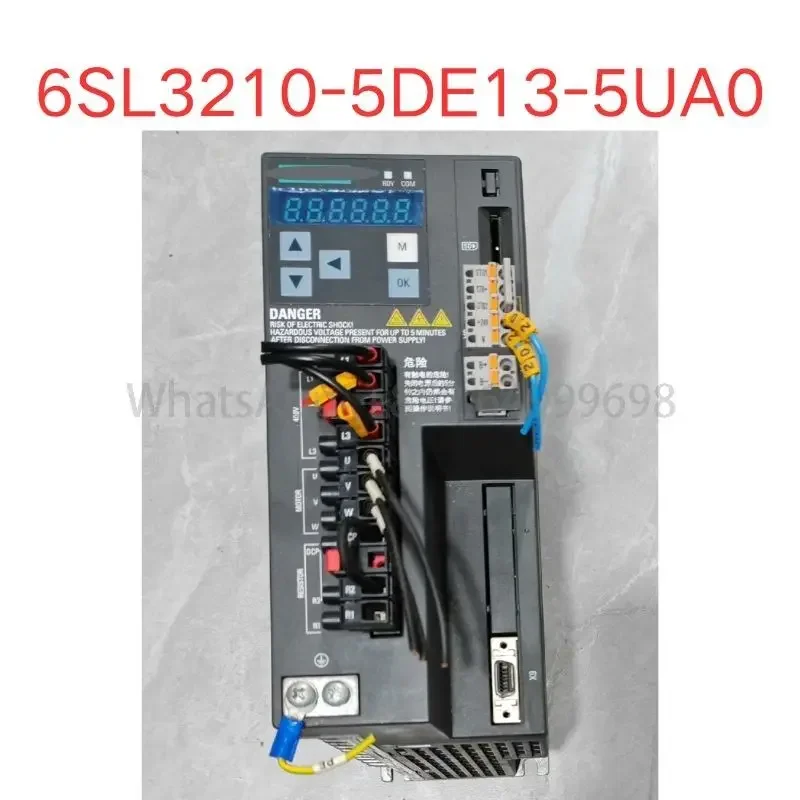 

Second-hand 6SL3210-5DE13-5UA0 servo drive 0.75KW/1.0KW test OK Fast