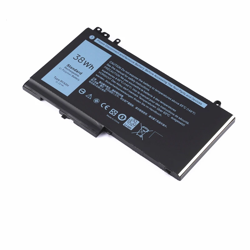 ONEVAN ใหม่11.1V 38WH RYXXH แบตเตอรี่แล็ปท็อปสำหรับ Dell Latitude 12 5000 11 3150 3160 3550 E5250 E5450 E5550 series 9P4D2