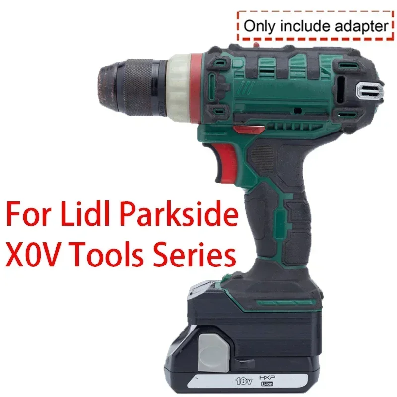 Imagem -03 - Conversor para Ferramentas da Série Lidl Parkside X20v para Hitachi 18v Li-ion Adaptador de Bateria Ferramentas Elétricas Acessórios Ferramentas Furadeira Elétrica