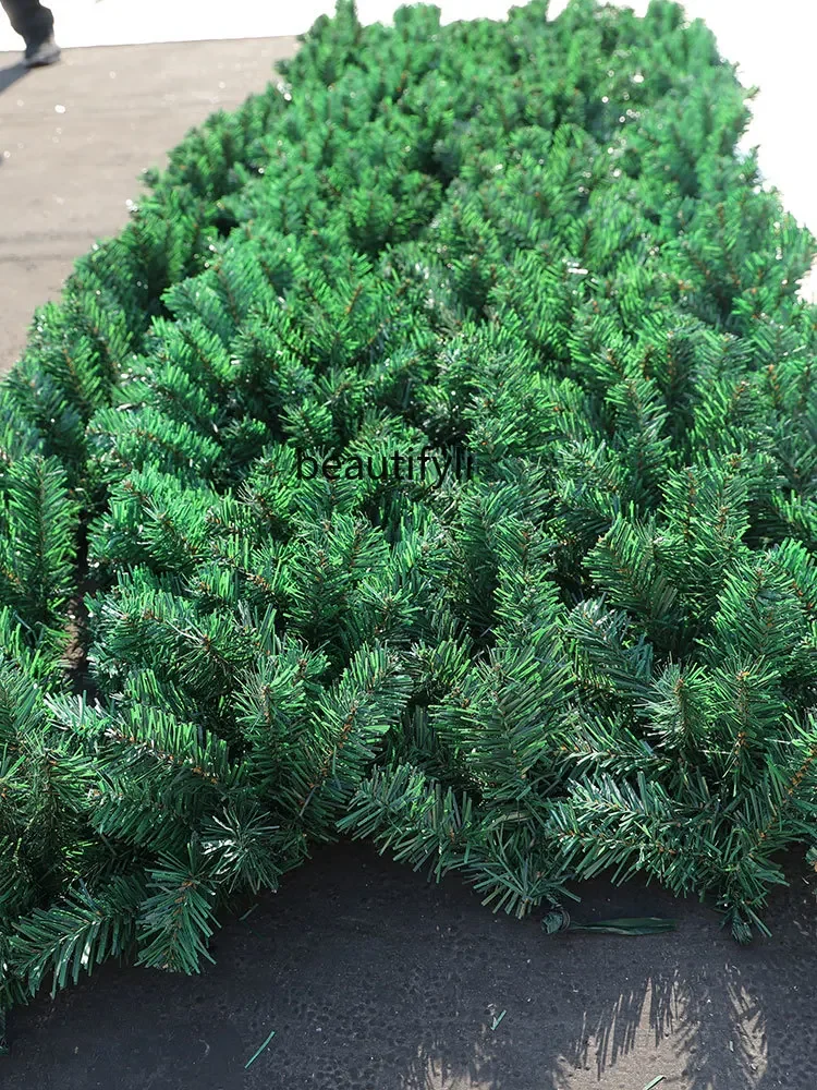 Large Christmas tree outdoor frame bare tree shopping mall Christmas decoration scene arrangement