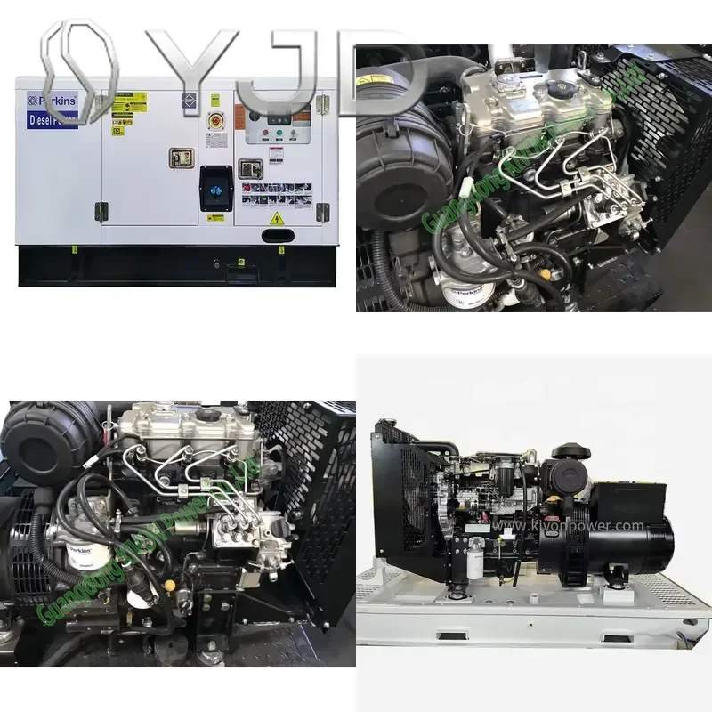 Generator 10kva 15kva 20kva 30kva Industrial Generator Silent Type with UK Engine for Sale