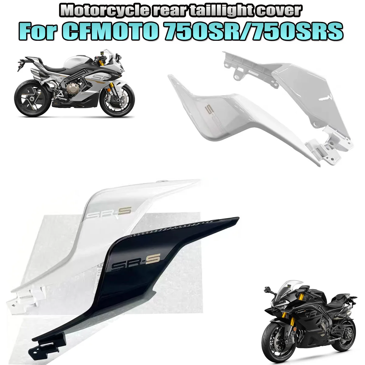 Fit for CFMOTO 750SR 750SRS 750SR-S 750 SRS SR Motorcycle original seat tail light left right guard decorative panel