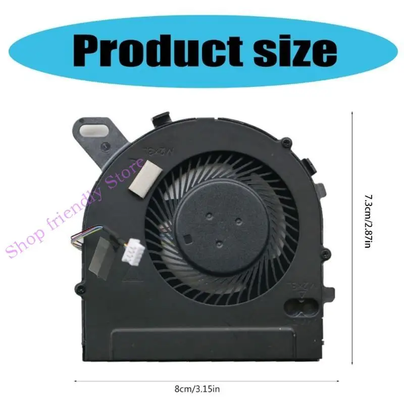 594A Radiator CPU-Radiator- DC5V 0,5A 4-контактный ноутбук для ноутбука для 7560