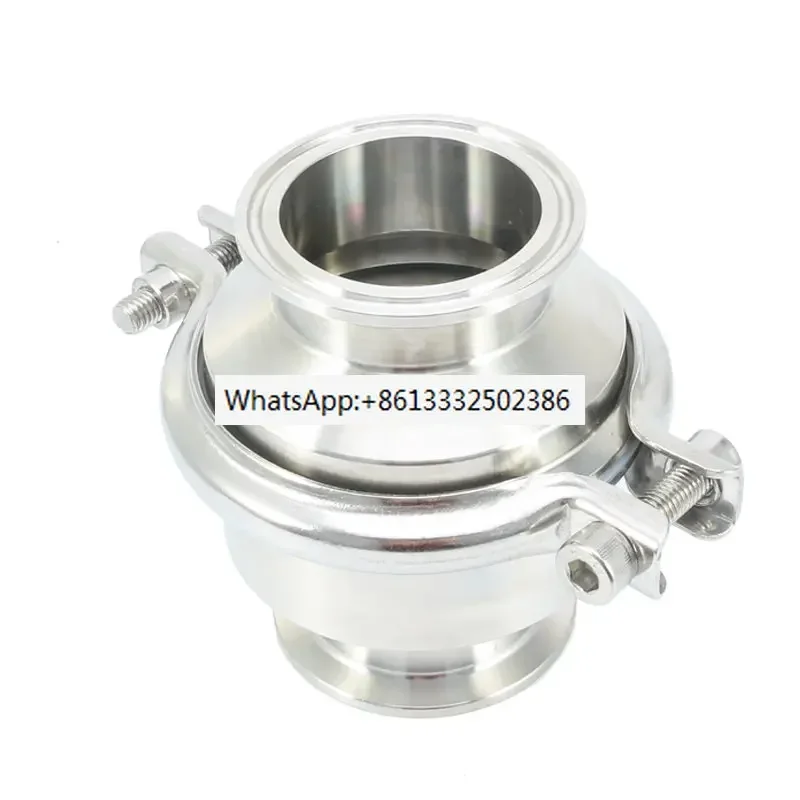 

Обратный клапан для быстрой установки пищевой гигиены из нержавеющей стали 304, одноходовой клапан, подъемный обратный клапан с зажимом