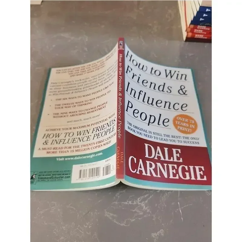 How To Win Friends&Influence People Self Improvement Adult Reading