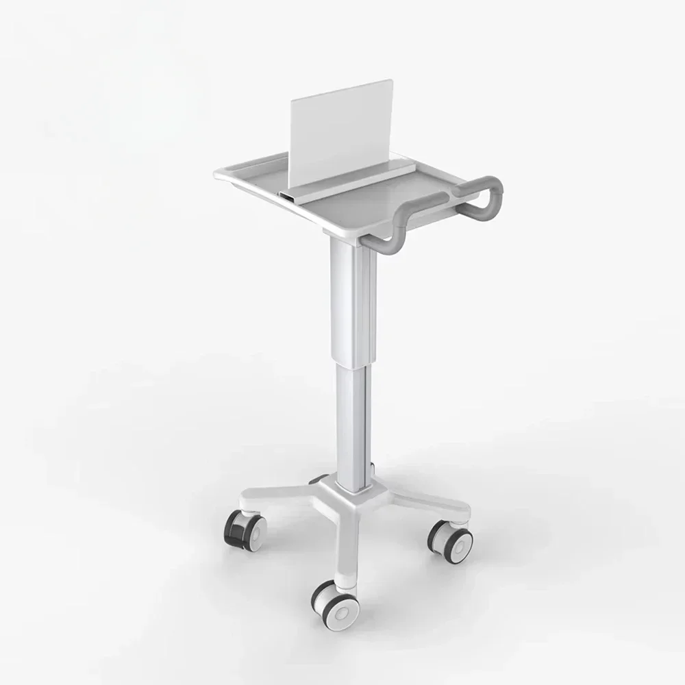 Durable and of high quality portable laptop instruments cart mobile cart desk with wheels