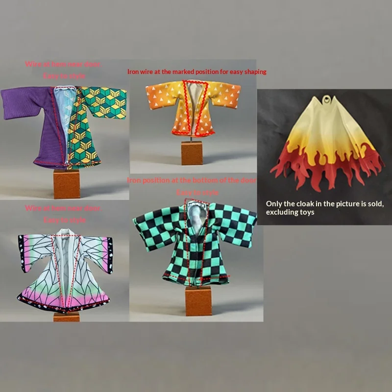 

Фигурка 1/12 Shf Demon Slayer: Kimetsu No Yaiba Танджиро Камадо в костюме, 6-дюймовая тканевая накидка (фигурка в комплект не входит) — Аниме-фигурки