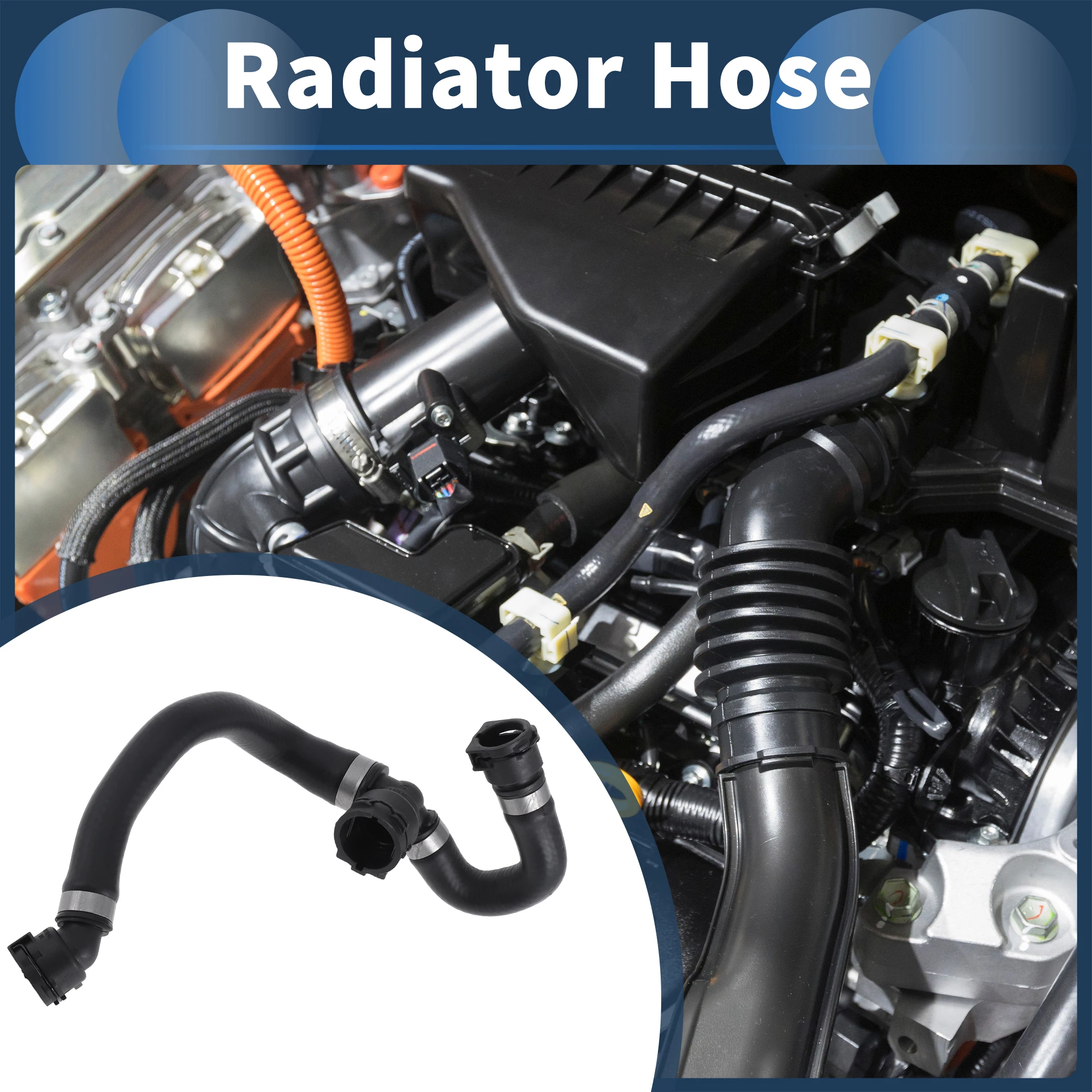 

X Autohaux Radiator Hose for BMW 320i xDrive 2017-2018 for BMW 440i 17-20 No.17128616531 Auto Replacement Parts