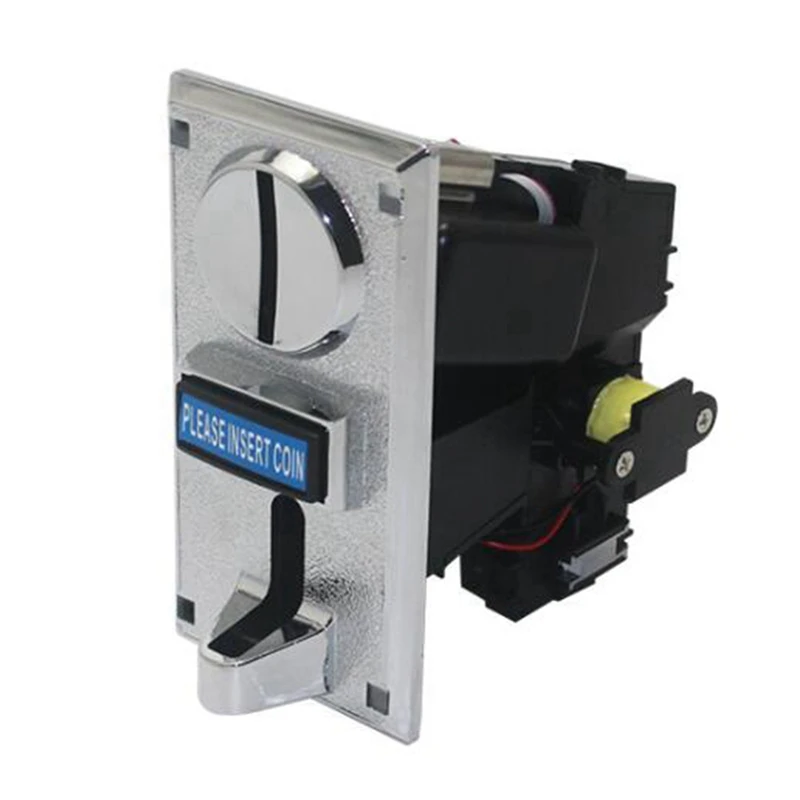 4X Programable Plastic Multi Coin Acceptor Electronic Roll Down Coin Acceptor Selector Mechanism Side Coin Selector