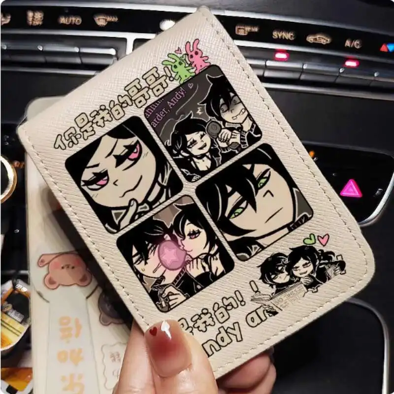 

Anime Andy Volcano Fashion Wallet PU Purse Card Cash Holder Bag Cosplay Gift B1857 Anime