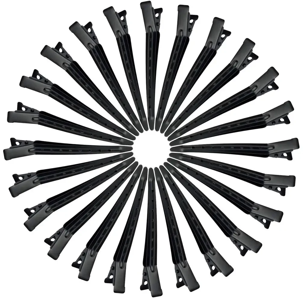 12Pcs Metal Billed Hair Clips for Women Styling Sectioning, Hair Pins for Long Hair, for Salon style & Wig Tool