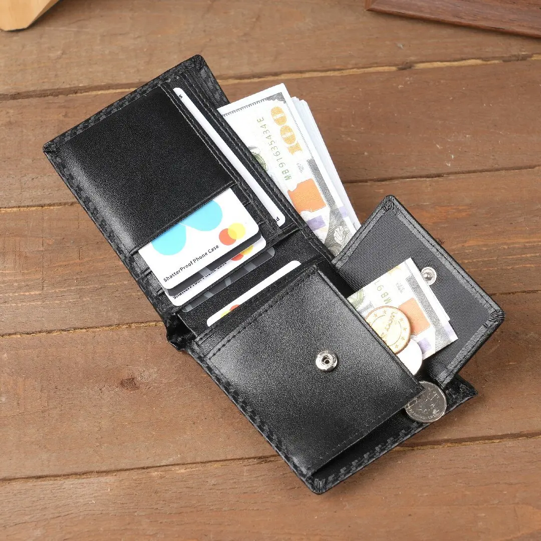 1213 Men's New Wallet Short Multi-Card Slot Stylish High-End Quality Cash, Bank, Card, and Coin Storage
