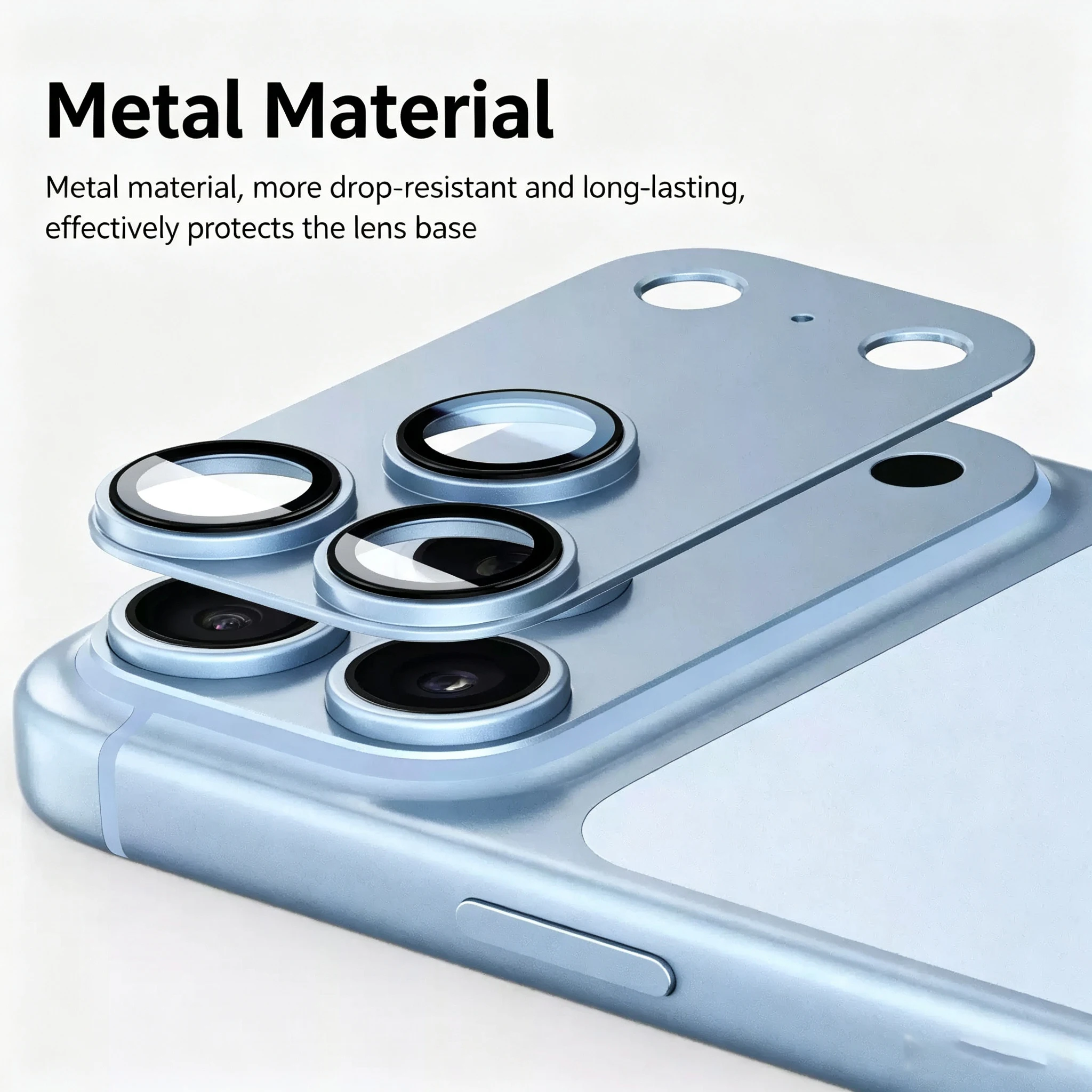 Für iPhone 14 15 16 Pro Max Sofortige Umwandlung in iPhone 18 Pro Max 18 Pro Luxuriöser Kratzfester Objektivschutz aus Gehärtetem Glas – Detail 6