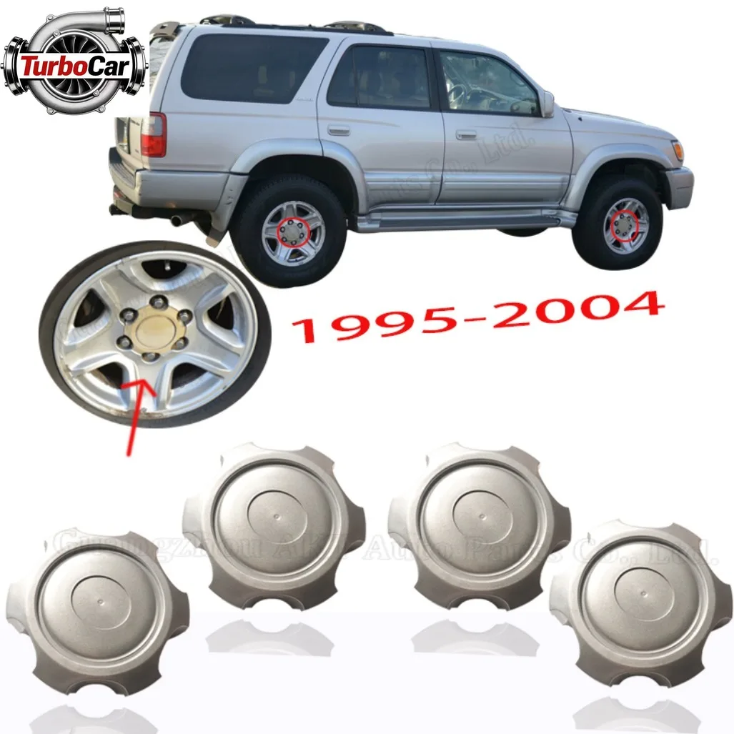 

For Toyota Prado 2700 3400 VZJ95 1998-2002 Wheel Center Cap Hub Cover 42603-35630 4PCS/LOT