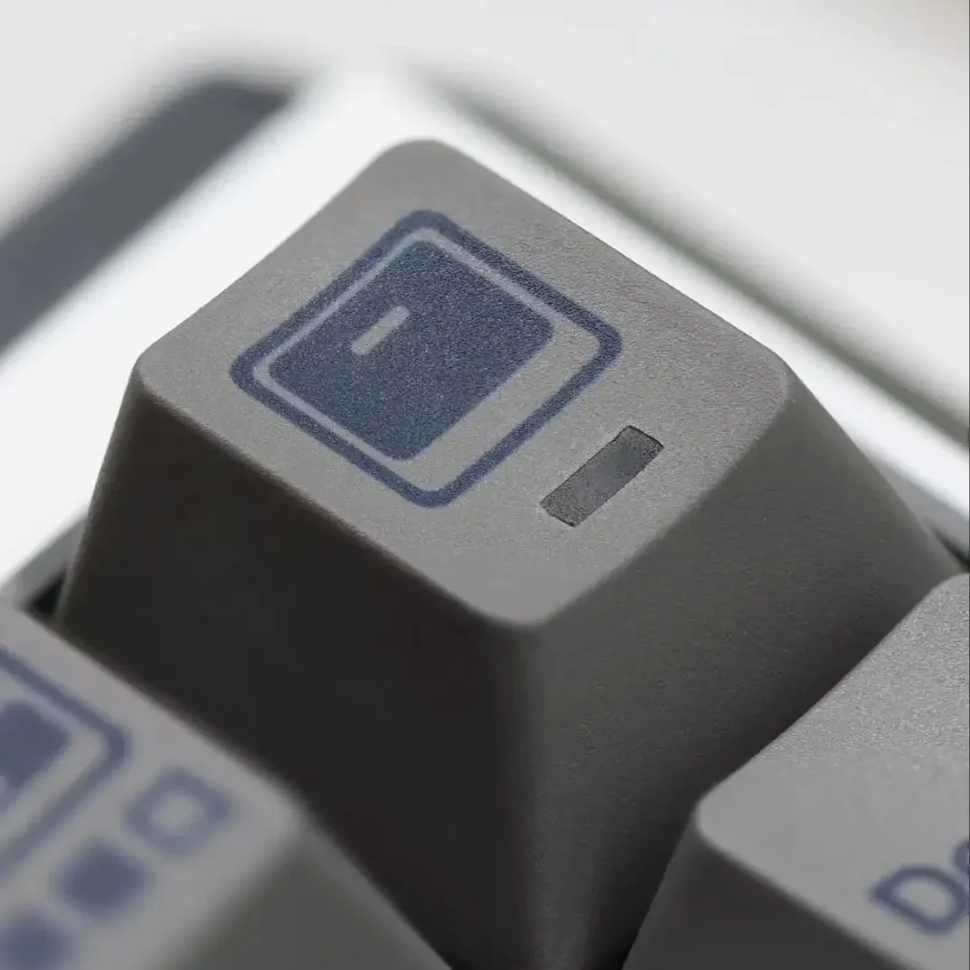 Teclado mecânico Keycaps, Keycaps DIY, Keybox, Shenpo, Terminal Theme, Perfil cereja, PBT, Dye Sub, 147 Chaves, Conjunto completo