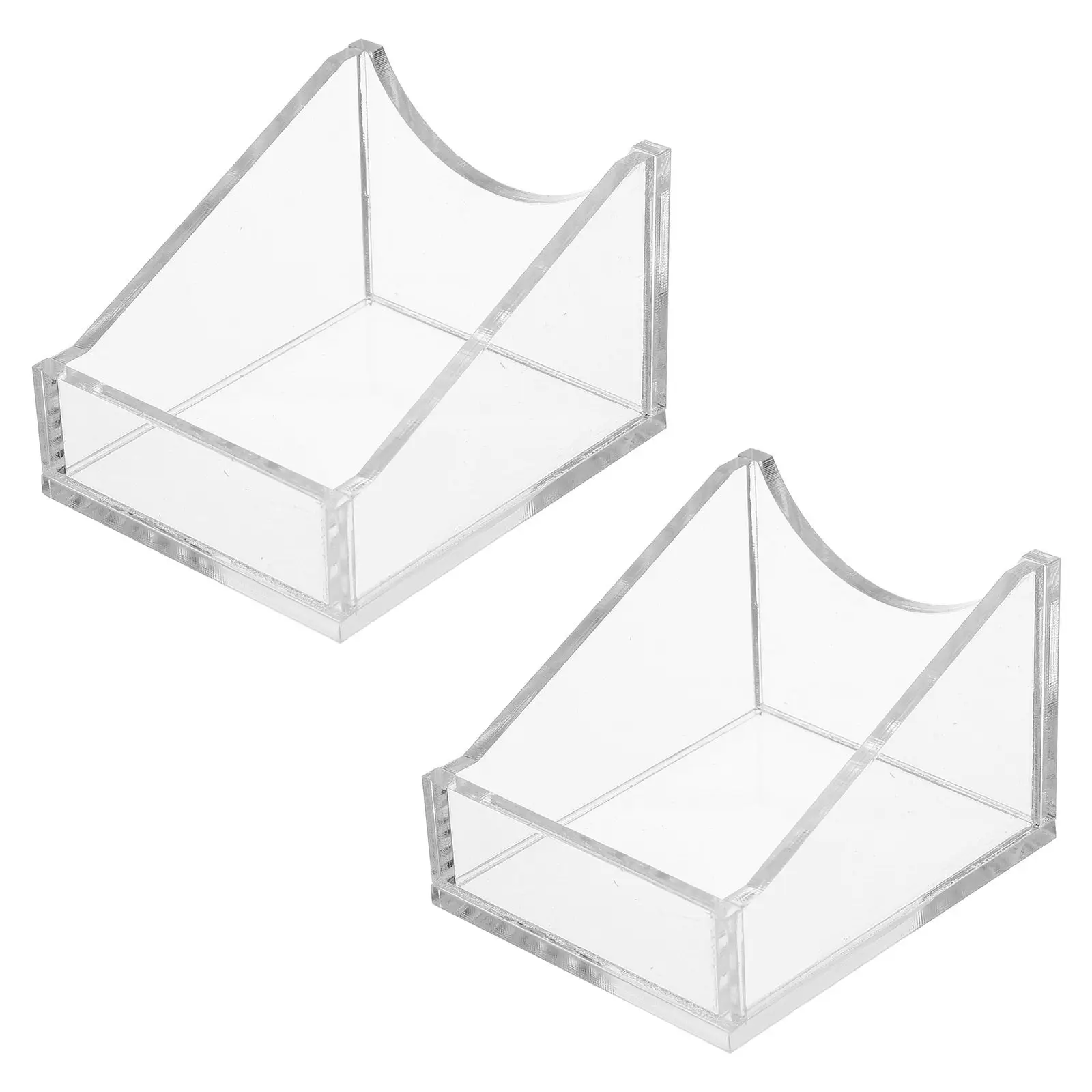 2Pcs Tilted Lab Serum Organizer Acrylic Reagent Bottle Rack for 100Ml Serum Storage Sturdy Material Efficient Workflow