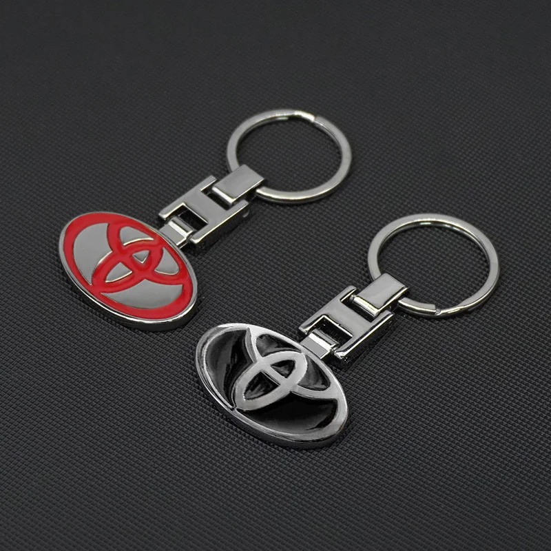 

Metal Car Keychain Anti-Loss Key Ring Keyring PendantFor Toyota GR GAZOO RACING Toyota Yaris Hilux Corolla Prius Auto Accessorie