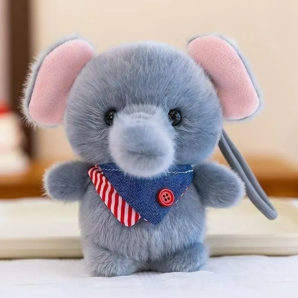Dressed Cartoon Foodie Animal Plush Toys Fluffy Multicolor Plush Hanging Doll Small Size Soft Plush Keychain Bag Charm