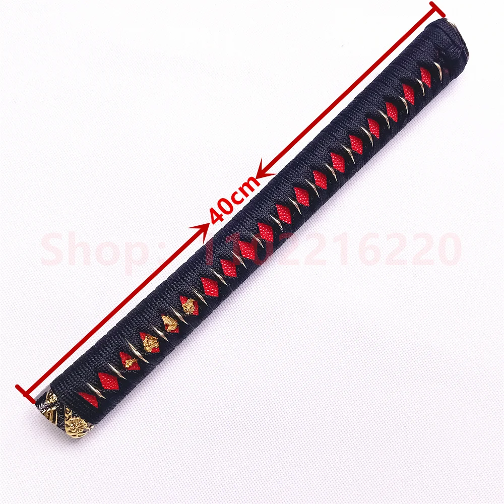 Unique 40cm Handle Tsuka Hilt Alloy Fuchi Kashira Menuki For Japanese Real Japan Samurai Katana Sword Fittings Parts Very Good