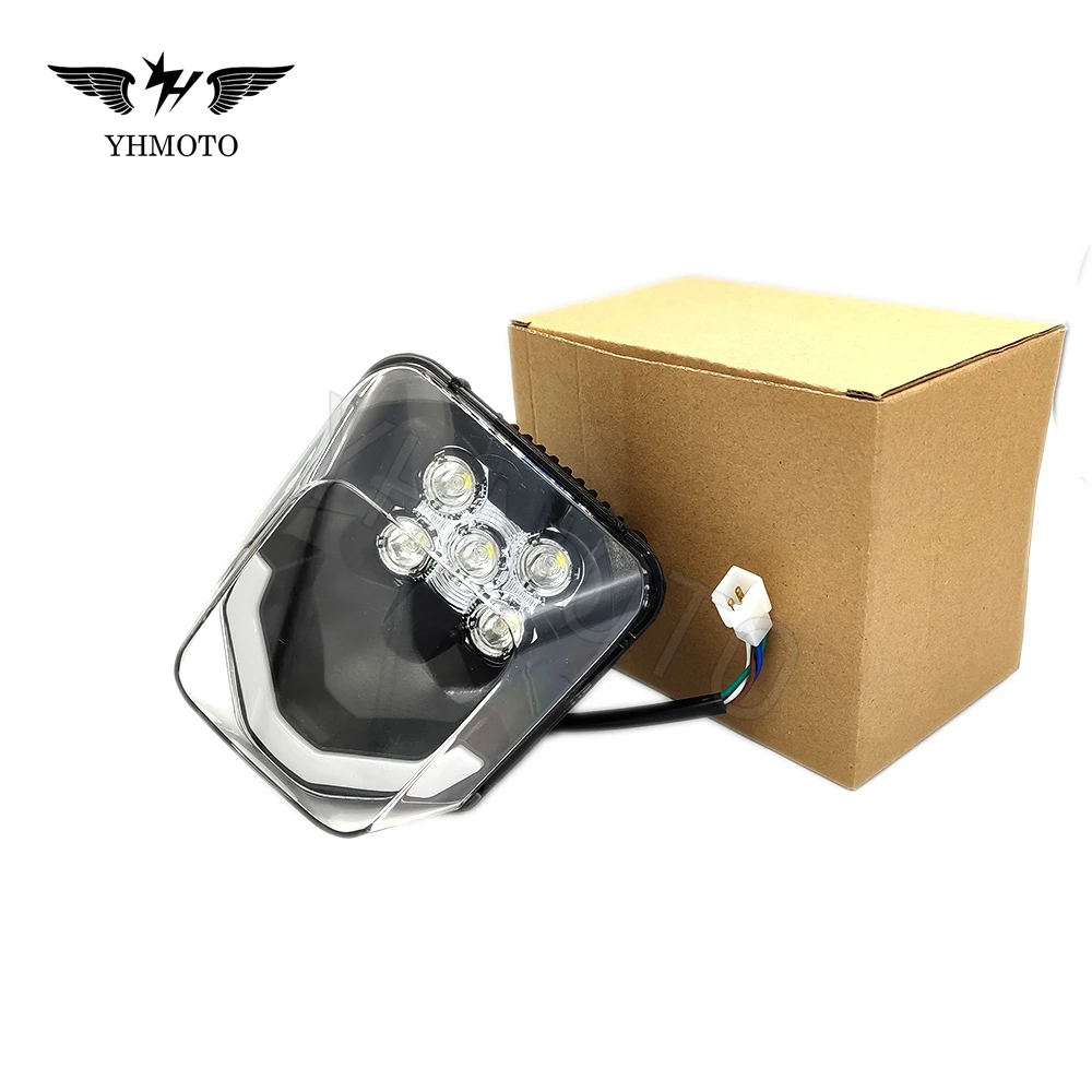 For Husqvarn FE TE 701 150 250 300 350 450 501 250i 300i Dirt Bike Motorcycle Moto Faro De LED Headlight Head Lamp Light