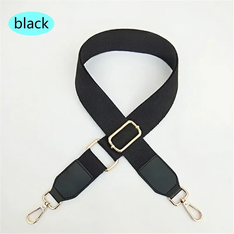 130cm Canvas Shoulder Straps For Shoulder Crossbody Bag Adjustable Belts Solid Wide Strap Women Fm Bag Accessories Purse Chain