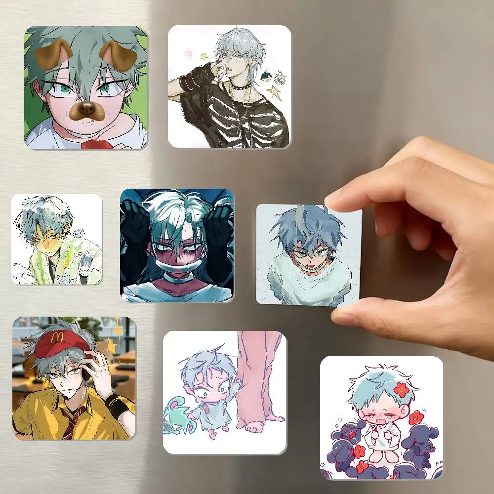 Cute T-Till Refrigerator Magnet Square Stickers - Can Be Used To Personalize Home Decoration And Are Ideal Keepsakes Or Gifts.