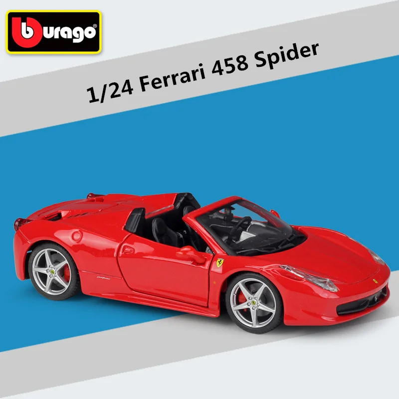 Bburago 1:24 Ferrari F12 TDF Alloy Sports Car Model Diecast Metal