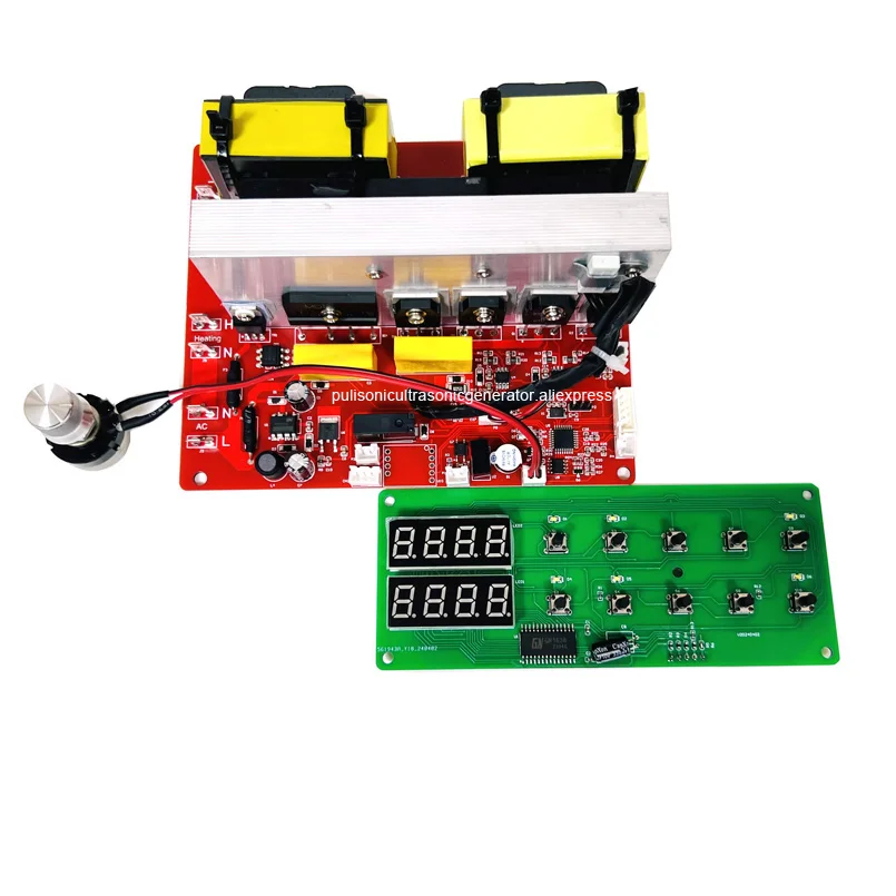 1500W Ultrasonic Generator Control Board For Ultrasonic Cleaning Machine Dishwasher Piezoelectric Transducer Driver