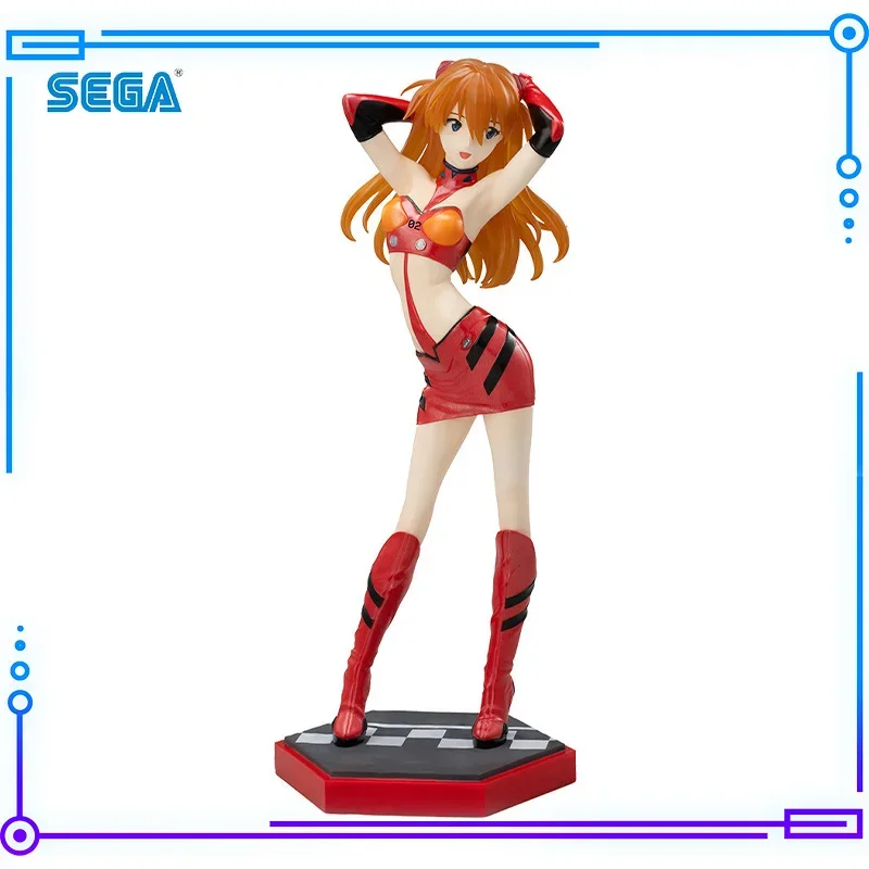 SEGA Original Genuine Anime EVA Neon Genesis Evangelion Soryu Asuka Langrey Luminasta Pit Walk 21cm Collections Model Toy Figure