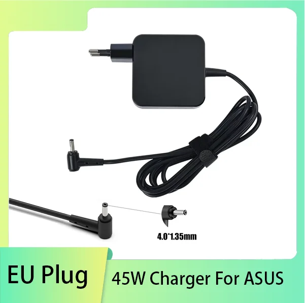 Laptop Charger for ASUS 19V 2.37A 45W Zenbook UX303U UX305 UX305F UX410U Vivobook S200 S200E X200 Chromebook C200 C300