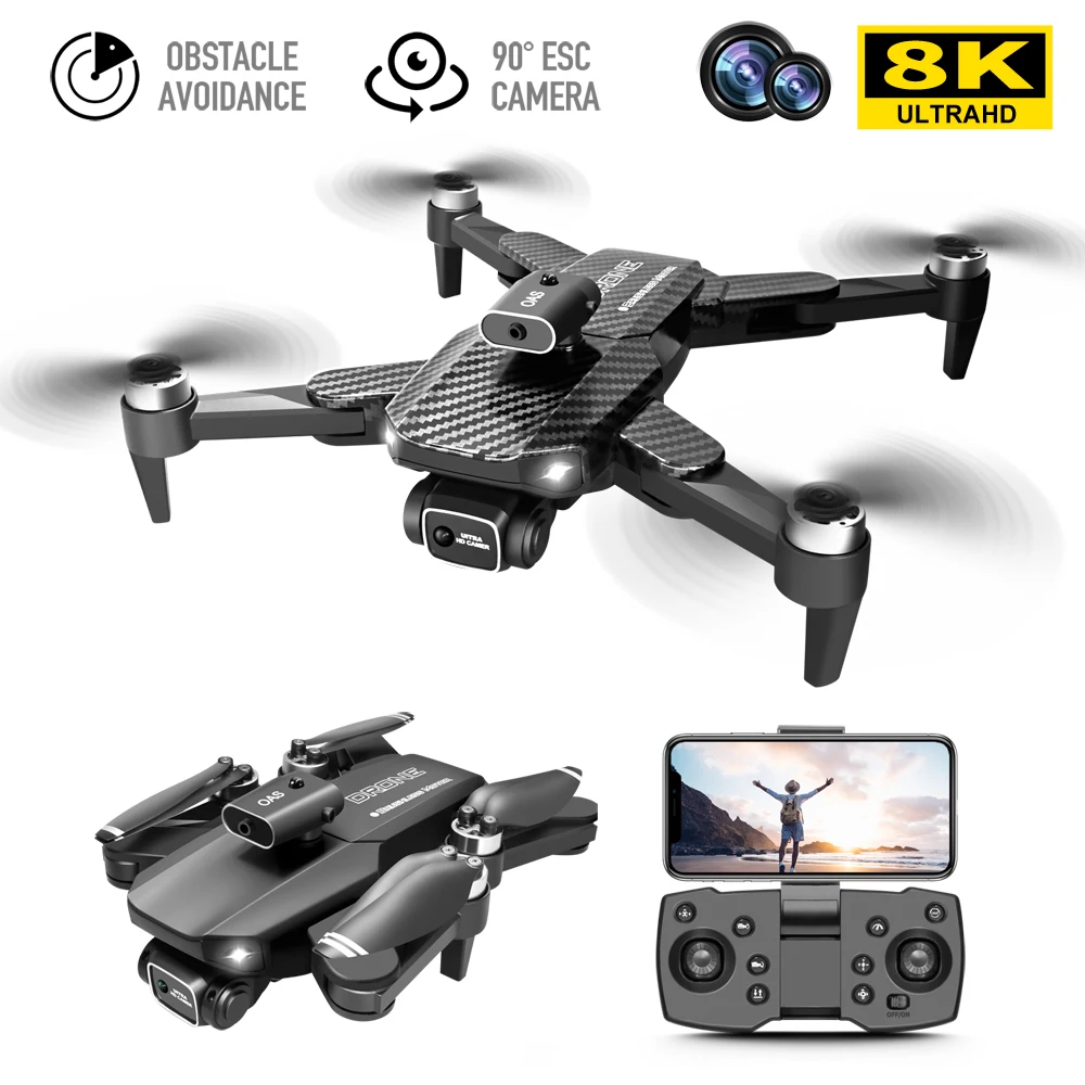 V162-New2024 8k Drone HD Camera Aerial Professional Photography  Foldable Mini RC Omnidirectional Obstacle Avoidance  Toys