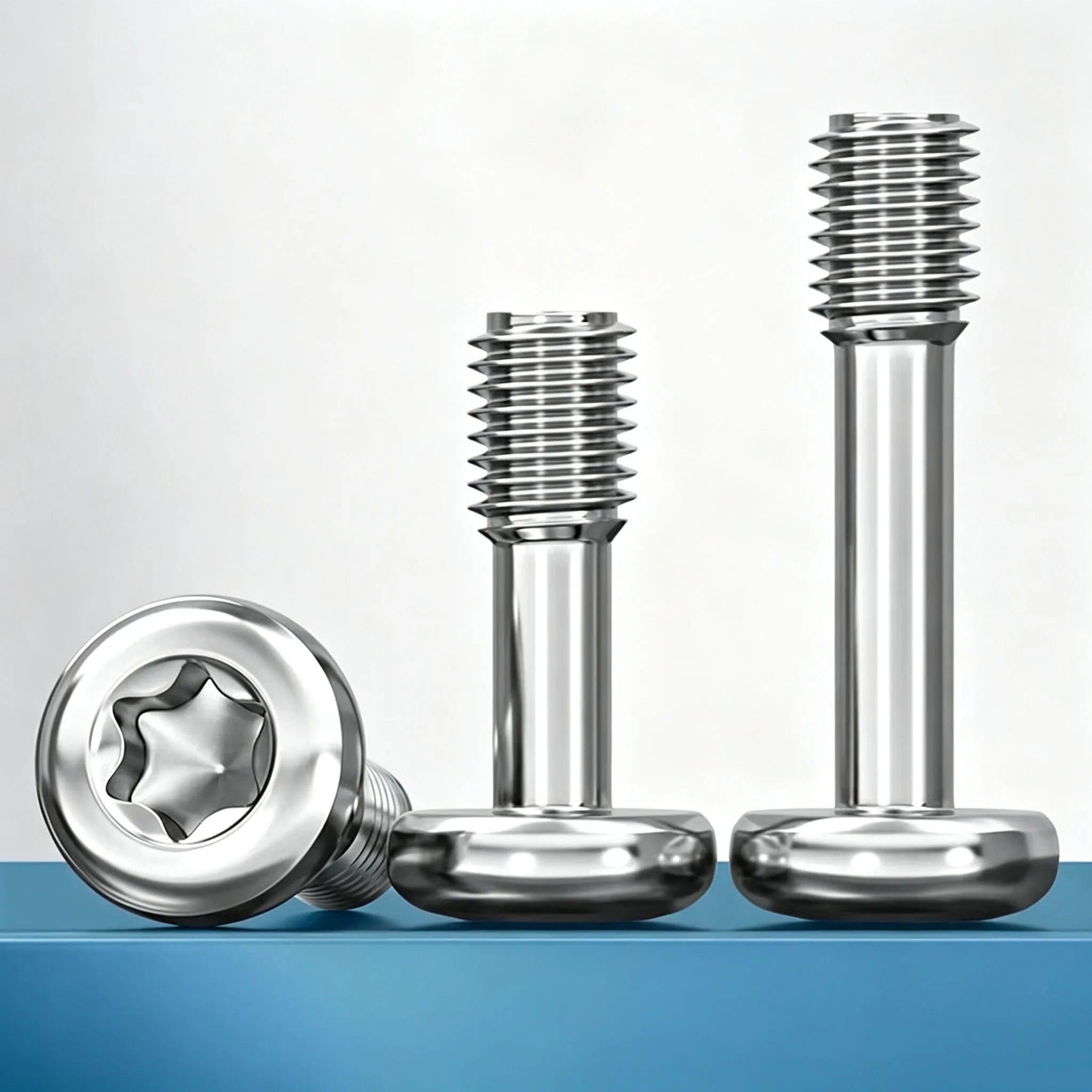 M3 M4 M5 M6 M8 SUS304 Stainless Steel Pan Head Torx Anti‑Drop Lock Screw Half‑Thread Thin Rod 8‑60mm Anti‑Loose Retaining Screw