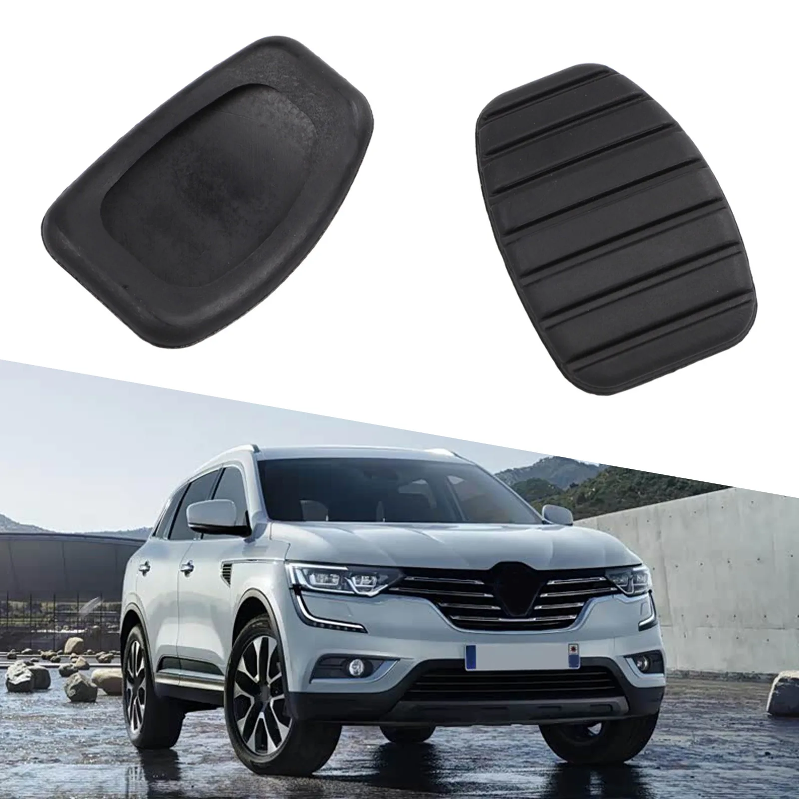 Rubber Cover Clutch Pedal Cushion Footboard 60g Anti-Skid Car Pad For Renault Clio for laguna Megane for kangoo