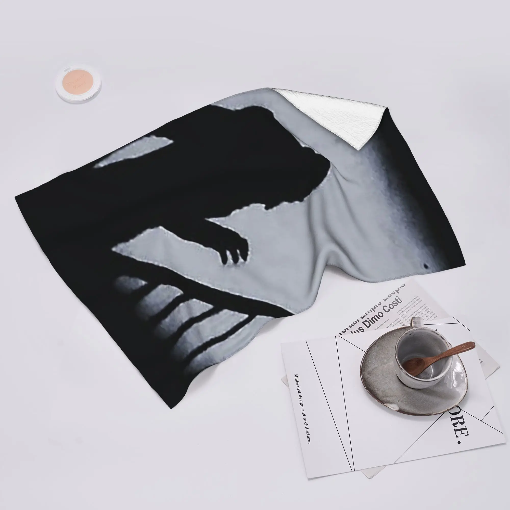 Custom Nosferatu Classic Horror Movie Soft Face Towel Quick Dry Pool Bath Cotton Towels Breathable