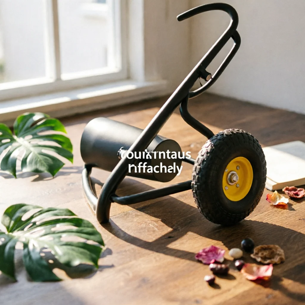 Garden Hose Reel Cart Easy to Use Hose Reel Cart with Wheels Heavy Duty Weather Resistant for Gardeners, Yard, Car Wash