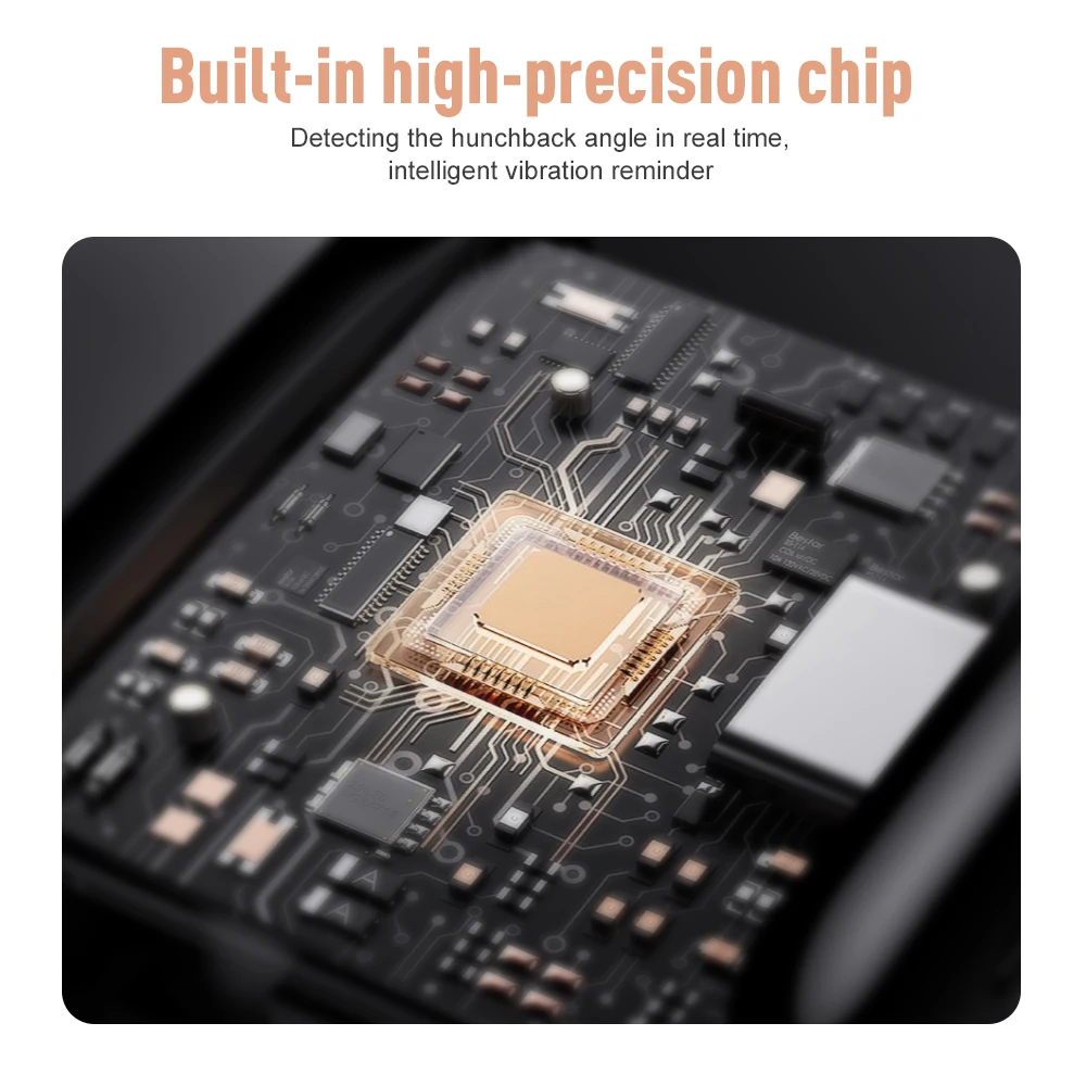 مصحح الوضعية للبالغين والأطفال الظهر والكتف الاسترخاء الوقت الاهتزاز تذكير الحدباء تحسين دعم وضعية الظهر #5