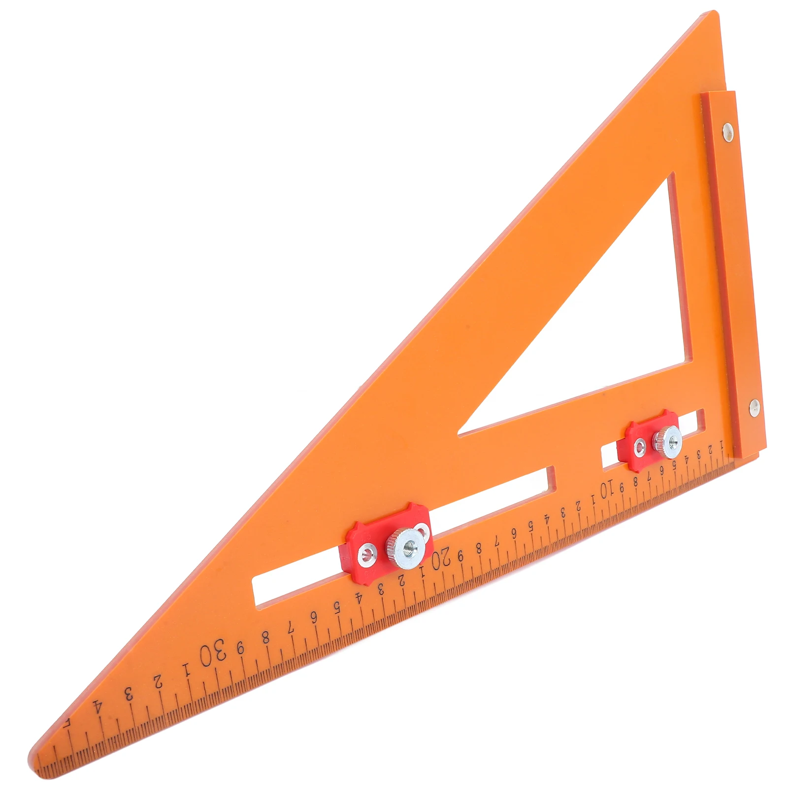 

Woodworking Ruler Triangular Positioning Tool Multi Angle Right Carpenter Accessories Engineer Instruments Measuring Triangle