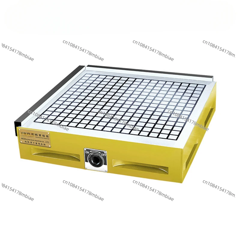 CNC powerful disk genuine square permanent magnet suction cup computer gong milling machine solid magnetic table