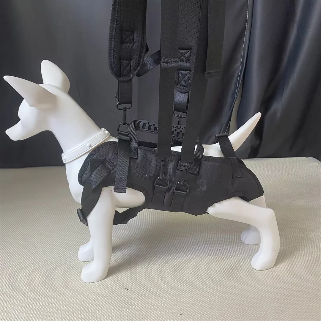 กระเป๋าเป้สะพายหลังสุนัข Multi Functional Airborne Bag กระเป๋าสัตว์เลี้ยงแบบพกพาสายรัดสุนัขกระเป๋าเป้สะพายหลังสําหรับออกไปข้างนอก