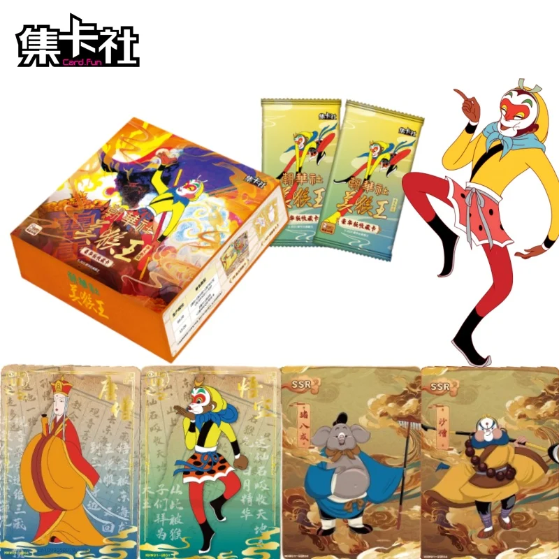 

Genuine Card.Fun, Mini Card Body Design, Kids Educational Toy, Journey to the West Theme, Hot Anime Peripheral Collectible Card