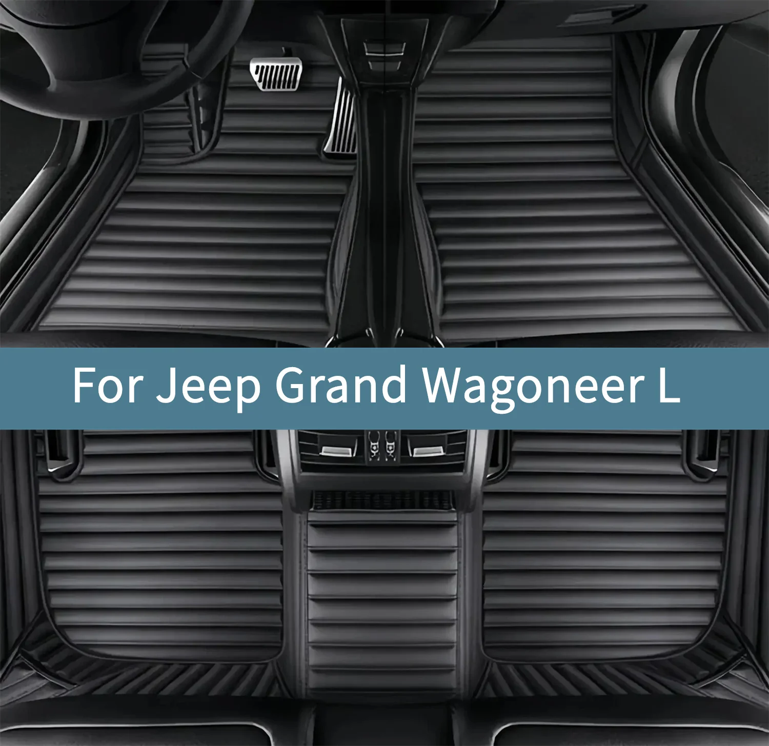 

Car Floor Mats For Jeep Grand Wagoneer L 2023 2024 2025 2026 Floor Mats For Cars All Weather Waterproof Full Set