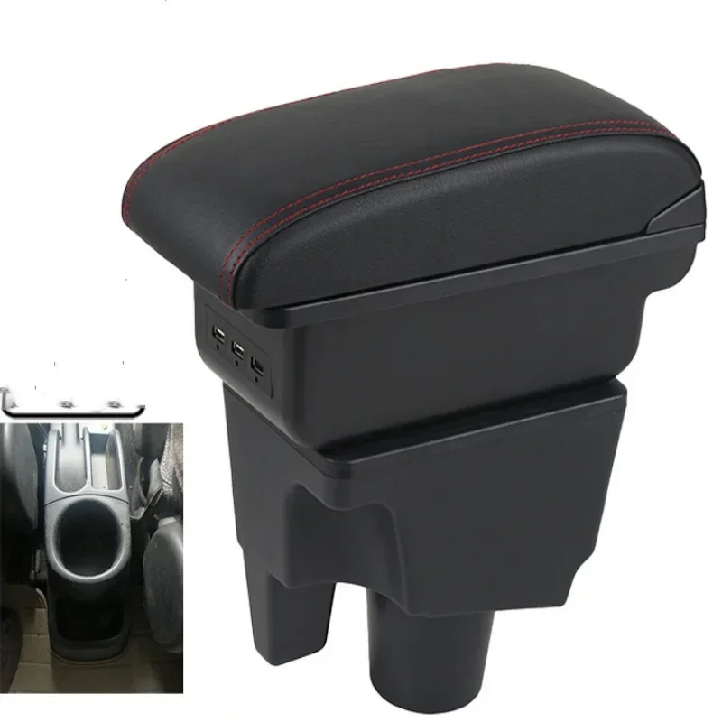 

New luxury For Toyota Aqua Armrest Box For Toyota Prius C Aqua Car Armrest Storage Box Dedicated parts Interior Car Accessories